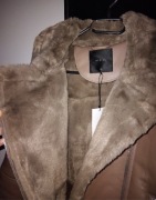 Kurtka  damska z futerkiem Mohito