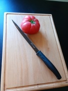 Deska drewniana do krojenia/serwowania z litego kawałka drewna bukowego