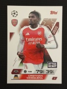 Match Attax EXTRA 2025/26 CRISTHIAN MOSQUERA nr.3 SQUAD UPDATE ( Arsenal )