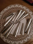 Foremki - rurki do rurek na ciastka lub paszteciki 