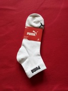 3-pak skarpety Puma 43-46 białe skarpetki Quarter