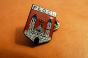 Płock Herb pin przypinka