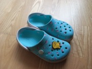 Crocs C12 dziecięce we flamingi (długość wkładki 18 cm)