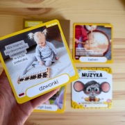 Fiszki Myszki - INSTRUMENTY PERKUSYJNE | fiszki po angielsku + AUDIO