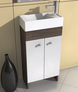 Szafka z umywalką ceramiczną 