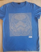 T-shirt STAR WARS niebieski bawełna NEXT r. 164