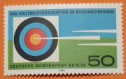 Znaczek Niemcy Berlin 1979#599** Tarcza strzały 