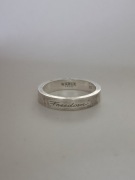 srebrna obrączka kolekcja Freedom Martyny Wojciechowskiej W.KRUK