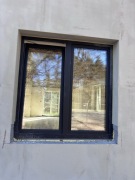 Okna rozwierano - uchylne 2 szt: 150x130