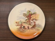 Stary talerz ROYAL DOULTON D6297 Rustic England 34 cm