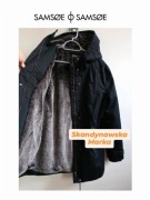 Samsoe Samsoe Trissa damska kurtka zimowa parka czarna L 