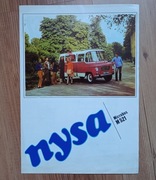 Prospekt broszura folder Nysa 521 M Mikrobus 