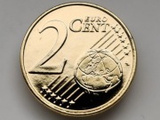 2 Euro cent 1999 Holandia Pozłacane 24 karat  stan 1 (1091)