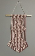 Makrama/makatka handmade ozdoba ścienna 