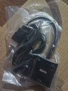 Adapter HDMI-VGA, Audio