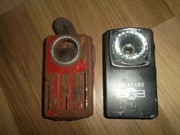 Stare latarki,:2 szt militarne z .PRL 