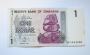 1 Dolar 2007 r.  Zimbabwe