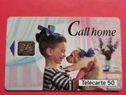 FRANCJA     - Karta telefoniczna / ODMIANA /  PSY