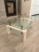 Sprzedam stolik kawowy szklany 110 x 60 x 45