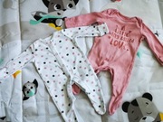 Pajac, 2 szt., jak nowe, rozmiar 56, F&F