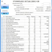 Dysk HDD 3,5 SATA Seagate BarraCuda 2 TB green SATA III ST2000DL003