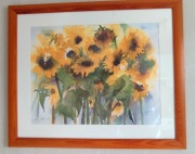 Obraz Słoneczniki. duży