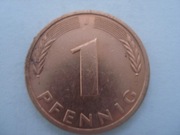 Niemcy RFN 1 fenig 1987 J