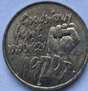 2 zł 2000 r. *30 ROCZ. WYDARZEŃ GRUDNIOWYCH 1970