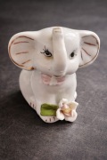 Wyjątkowa figurka słonik (SŁONICA) NA SZCZĘŚCIE 8,5x7x6,5 handmade