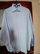 Elegancka koszula męska kołn. 42 wzrost 182-188