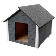 Buda dla psa kota duża ocieplana solidna.