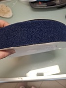 Taśma rzepowa taśma rzep velcro 50 mm Granat pętelka