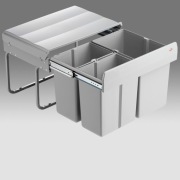 Wysuwany kosz na śmieci Wesco  15L+2x7,5L (30L)