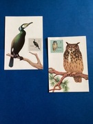 J.DESSELDORFER - POCZTÓWKi - „PTAKI CHRONIONE W POLSCE„ -  1961 rok