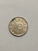 Sprzedam monetę Szwecja 10 ore 1988r. 