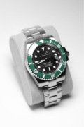 Zegarek Custom Seiko Mod Submariner Kermit Starbucks