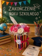 Bukiet na zakończenie roku szkolnego, dla pani dla Pana, nauczyciel