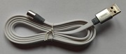 Kabel magnetyczny Remax biały 1m + 3 końcówki NOWY
