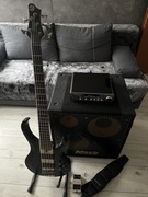 Bas Ibanez btb 5 strun, Markbass MB58R 122 Energy,wzmacniacz Bugera BV1001M