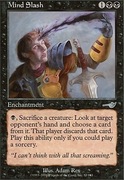 MTG Nemesis: Mind Slash FOIL