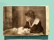 Fotografia gabinetowa Zaolzie Freistadt Karwin - Leo Beer - ok 1913-1919