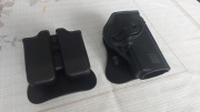kabura beretta FS 92 z kaburą na 2 magazynki 