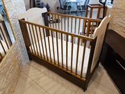 Łóżeczko dziecięce uniwersalne 120x60 z materacem