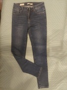 DAMSKIE SPODNIE M. SARA MODELUJĄCE DOPASOWANE Push - UP / Blue