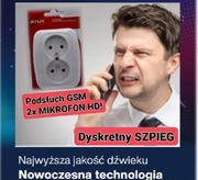 PODSŁUCH GSM SZPIEG W GNIAZDKU SIECIOWYM NA ŻYWO SZPIEGOWSKI DYSKRETNY 