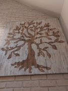 Ozdobny panel drewniany Drzewo życia