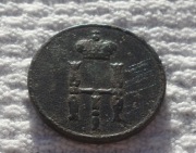 rosja Mikołaj I Holstein-Gottorp-Romanow Dienieżka 1/2 kopiejki 1852 C#148
