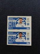NAKLEJKI EURO 2024 GERMANY TOPPS GRE 8 - GRE 9