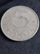 5 Kronor Szwecja 1982 r