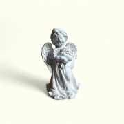 Figura Dekoracja Anioł z Kwiatami